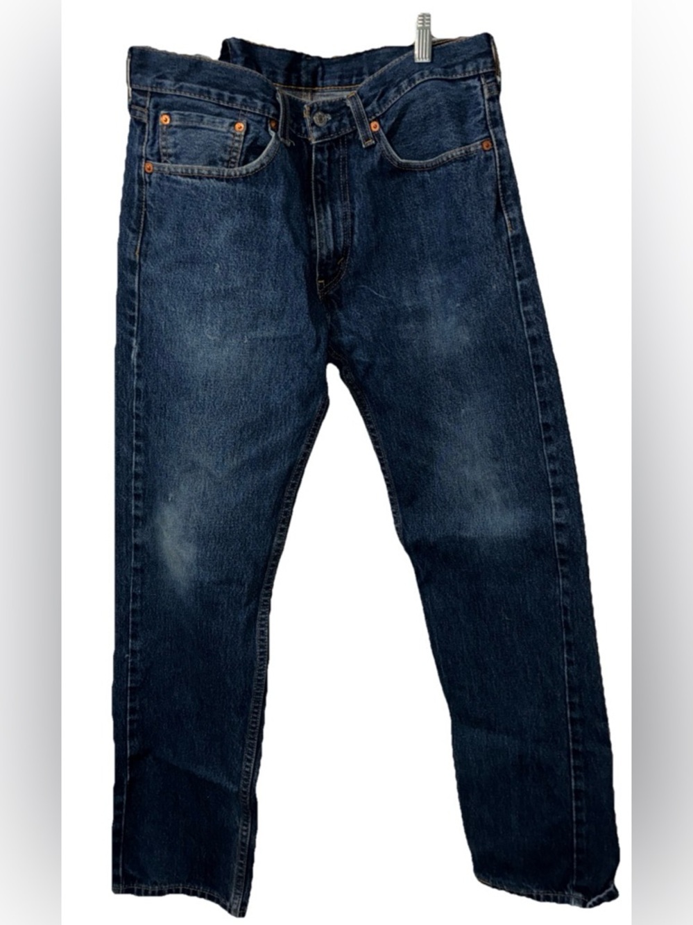 Levi's 505-Men’sStraight Fit Dark Indigo Jeans 33x32